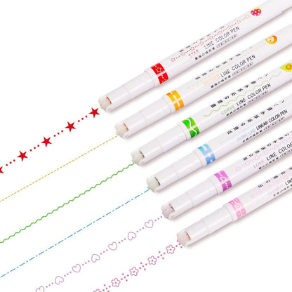 Linear Roller Color Pens - Kids