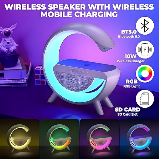 G Shape Bluetooth LED Wireless Speaker